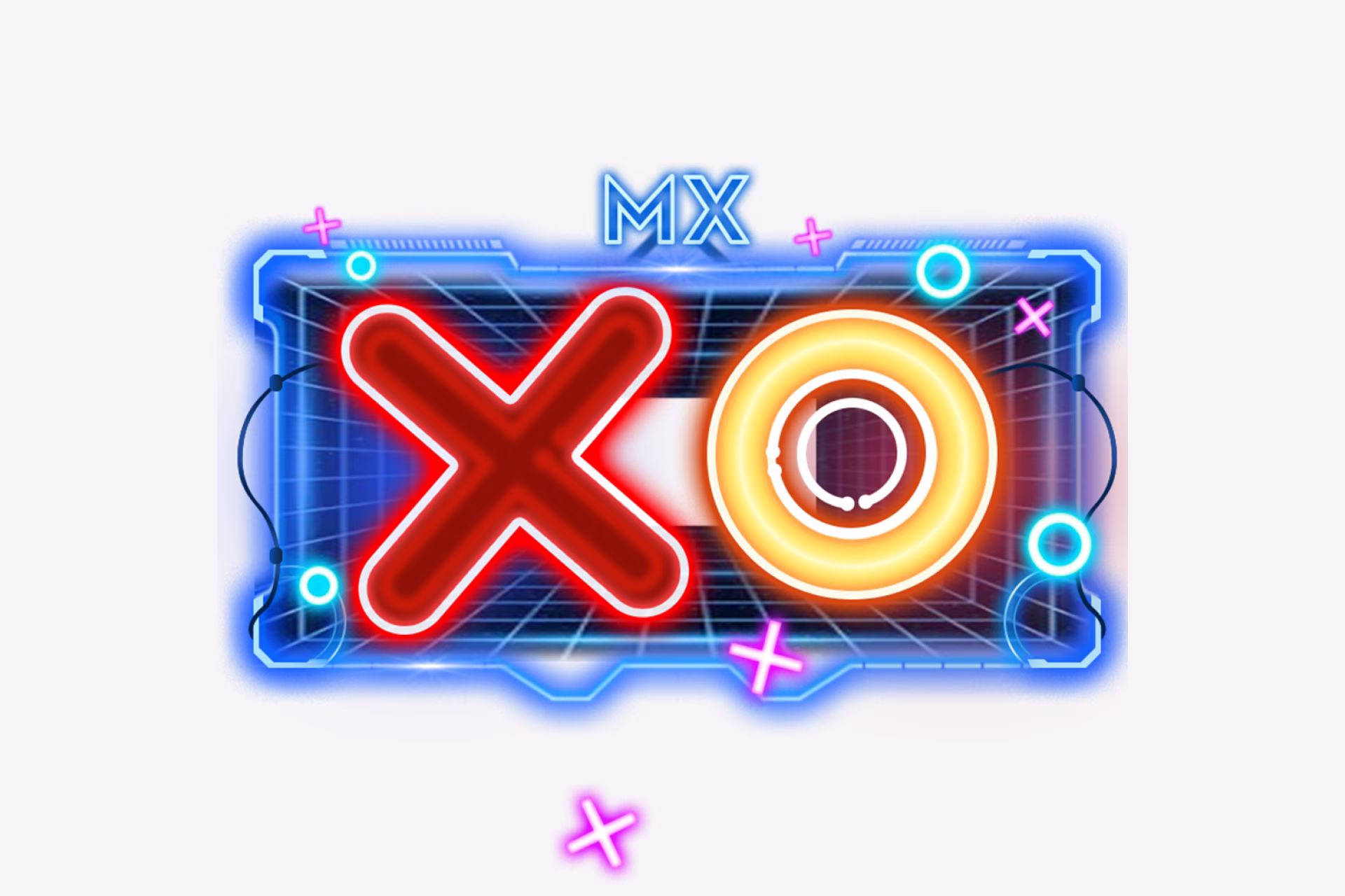 MX XO logo design