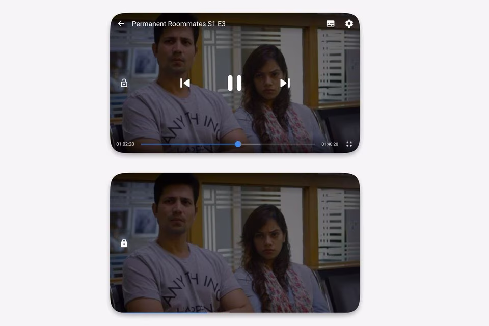 Screen Lock during Video Playback